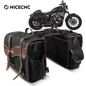 NiceCNC, <span class=keywords><strong>bolsa</strong></span> para SILLÍN de motocicleta, lona para motocicleta, alforjas impermeables, caja, <span class=keywords><strong>bolsa</strong></span> de <span class=keywords><strong>herramientas</strong></span> lateral - Product Image 1