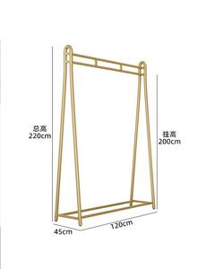 Manufacturer Custom Wholesale Metal Hanging Clothes Display Racks Clothing Store Display Racks - Product Image 5