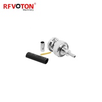 Connecteur RF coaxial EZ à sertir à prise mâle BNC pour câble WTR100 RG174 RG316