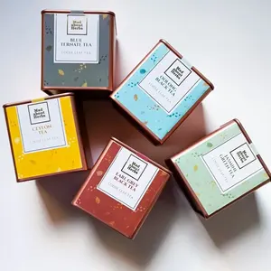 Unique China Supplier New Fashion Small Square Storge Box Tea Tin Can