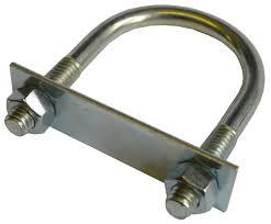 Stainless Steel Din3570 <strong>Ubolt</strong> M10 Hardware Galvanized Clamps Steel Flat Fastener Drop Forged Stainless Carbon Grade 8.8 Bolts - Product Image 4