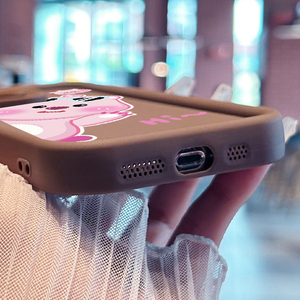 เคสซิลิโคนลายการ์ตูนน่ารักป้องกันการตกสำหรับ iPhone 16 15 14 13 12 <span class=keywords><strong>11</strong></span> PRO MAX - Product Image 6