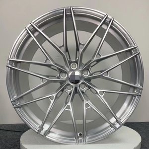 Wholesale Retail 18-22 Inch Silver Forged Aluminum <b>Wheels</b> 5x120 PCD Deep Dish <b>Spokes</b> for SUV - Product Image 1