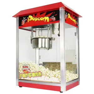 Großhandel automatische elektrische Popcorn Maker kommerzielle Popcorn Maschine wärmer Preis 220v Popcorn Maker