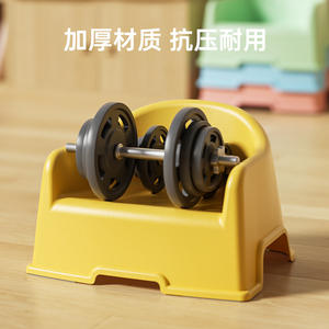 เก้าอี้เด็กน้องชูการ์บอยพร้อมพนักพิงสูง 11 ซม. ทนทานสำหรับใช้ในบ้านห้องนั่งเล่นเด็กอนุบาล - Product Image 2