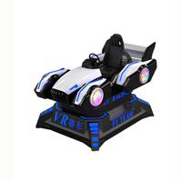 Nuevo Simulador de Carreras F1 VR de 3 Pantallas, Dinámico, con Movimiento 9D, Arcade, Realidad Virtual, Juego de Carreras de Autos