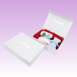 Tùy chỉnh sang trọng Ribbon gấp từ Hộp quà tặng với EVA hình thức chèn vào nước hoa và quần áo bao bì Hộp Quà Tặng logo của bạn - Product Image 3