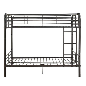 Modern Durable <b>Single</b> Adjustable Bunk <b>Bed</b> High Quality Steel Eco-Friendly Powder Coated Home Furniture Bedroom Apartment School - Product Image 2