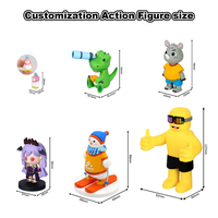 Fabricant OEM de figurines 3D en PVC personnalisées et de boîtes mystères, mini figurines d'art avec emballage personnalisé pour articles de collection