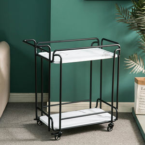 2025 Op Maat Gemaakte Moderne Opvouwbare Gouden Metalen Luxe Barkar Voor Hotelkeuken En Feestgebruik-Duurzaam En Eenvoudig Te Monteren - Product Image 2