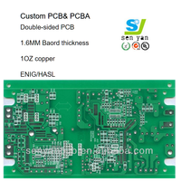 Carte mère de contrôle de balance électronique à 2 couches avec fichiers Gerber et BOM
