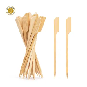 New Design Natural Sticks Grill Teppo Skewer for Kitchen, Party, Food Catering and Crafting