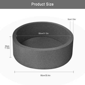 Stylish Soft Memory Foam <b>Ball</b> <b>Pit</b> Sponge Indoor Round Toddler Children <b>Ball</b> <b>Pit</b> - Product Image 5