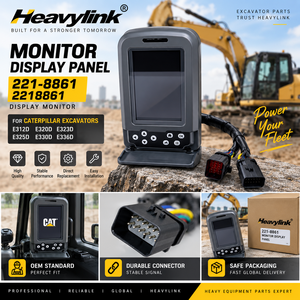 จอแสดงผล Heavylink รุ่น 221-8861 สำหรับรถขุด Caterpillar รุ่น E312D E320D E323D E325D E330D E336D - Product Image 1