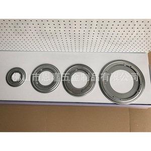 Hollow Turntable <b>Iron</b> Swivel Plate 12 Inch Rotatable Industrial Design For Exhibit Storage Rack - Product Image 2