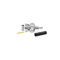 Connecteur RF coaxial EZ à sertir à prise mâle BNC pour câble WTR100 RG174 RG316