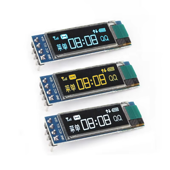 0.91 Inch OLED Module 0.91" White/Blue OLED 128X32 OLED LCD LED SSD1306 Display Module 0.91" IIC Communicate for arduino