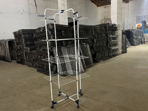 Séchoir à linge pliable pour intérieur, étendoir à linge, porte-vêtements, nouveau - Product Image 5