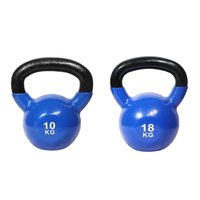 Kettlebells en fonte de 12kg 9 lb réglables détachables en argent pour musculation de bâtiment