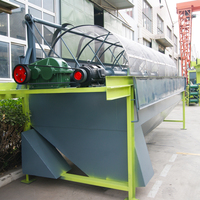 Machine de tamisage de compost à faible bruit et à haute efficacité, utilisée en laboratoire