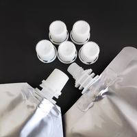 Pochette en plastique 1 Litre 1000 ml 500 ml Personnalisée pour Aliments, Boissons Liquides, avec Bec Verseur en Aluminium, Sachet Doypack avec Bec Verseur