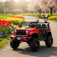 Voiture Électrique Tout-Terrain 12V Grande Taille de Haute Qualité et Économique pour Enfants, 2 Places avec Télécommande, sur Batterie