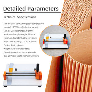 Testador de Compressão de Bordas |   Cortes Rápidos em Amostras Padrão ECT/RCT |   Marca ZENROTEST |   1 Ano |   Ferramenta Indispensável para Plantas Corrugadas QC - Product Image 4