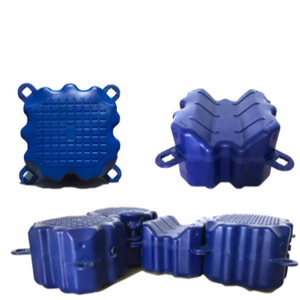 Plataformas flotantes de plástico PE de alta resistencia con pistón para puertos costeros e instalaciones en alta mar - Product Image 1