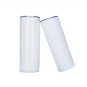 20oz Stainless Steel Sublimation Blank Tumbler <b>Double</b> <b>Wall</b> Vacuum Insulated Travel <b>Mug</b> with Straw Lid - Product Image 4