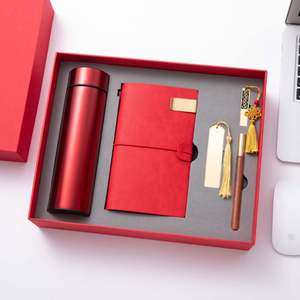 Nuevo Set de Regalo 4 en 1 2023: Libreta, Termo, Marcador de Libros y Bolígrafo, para Regalos Promocionales, Obsequios para Empleados, Regalos para Hombres y Mujeres - Product Image 1