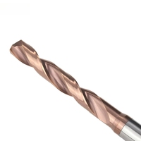 Foret en carbure de tungstène HRC58 pour machine CNC, fraises de fraisage auto-centrantes à pointe 118, haute efficacité pour le perçage du métal