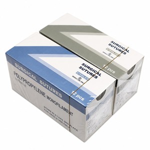 Suturas Quirúrgicas Absorbibles y No Absorbibles con Aguja, Suturas Médicas Estériles de PGA/Seda/Nylon/<span class=keywords><strong>Catgut</strong></span> Crómico - Product Image 4