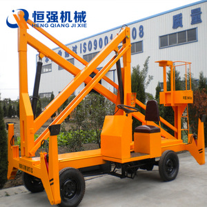 Plataforma Elevadora Articulada Heng Qiang Jixie HQGKT 12 de 10.5m, Plataforma Hidráulica para Construcción - Product Image 1