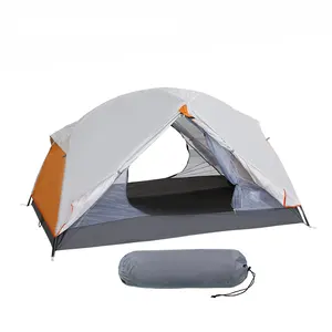 1-2 Mann Tragbare Doppels chicht Wasserdichte Familie Ultraleichte Zelte Zum Verkauf Camping Zelte Camping Outdoor Zelte