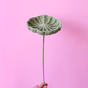 Ramo de Flores Artificiales Tejidas a Mano, Loto, Peonía, <span class=keywords><strong>Hortensia</strong></span>, Decoración para el Hogar y Escritorio, Flor Preservada, Flor de Crochet - Product Image 4