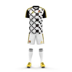 Ensemble de sublimation Shorts Vêtements de sport pour jeunes Joueur Version Maillot d'entraînement Uniforme de football - Product Image 1