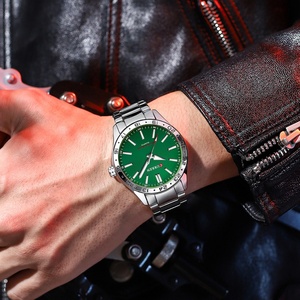 Montre Curren 8452 Homme Montre personnalisée logo Montre homme d'affaires Bracelet en acier Montre-bracelet Affichage 24 heures Montre à quartz pour homme et femme - Product Image 4