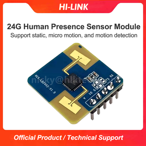 Hi-Link-Módulo de radar con <span class=keywords><strong>sensor</strong></span> de onda milimétrica AIoT, detección de presencia de cuerpo humano estático de 24G, 7m, interfaces GPIO y UART - Product Image 5