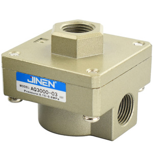 Válvula de Escape Rápido JIN AQ3000-03 1MPa, Piezas Neumáticas de Aire de Tres Vías - Product Image 4