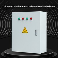 Boîtier de distribution triphasé à quatre fils pour compteur, étanche pour extérieur, en acier laminé à froid pour chantier