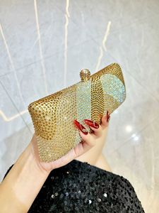 وصول جديد فاخر للنساء مصمم لحفلات الزفاف والحفلات الراقصة مساء حقيبة يد فاخرة للعروس مع حجر الراين حقيبة يد طويلة - Product Image 2