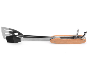 Novelty Stainless Steel 5 in 1 Outdoor New Design Multifunction <b>BBQ</b> Set Barbecue Spatula Grilling Kit - Product Image 6