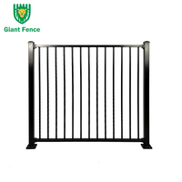 Paneles de Cerca Tubulares de Acero y Aluminio de 1200 mm x 2400 mm para Patio, Rancho o Piscina, con Parte Superior Plana, Ecológicos, Resistentes a Roedores e Impermeables
