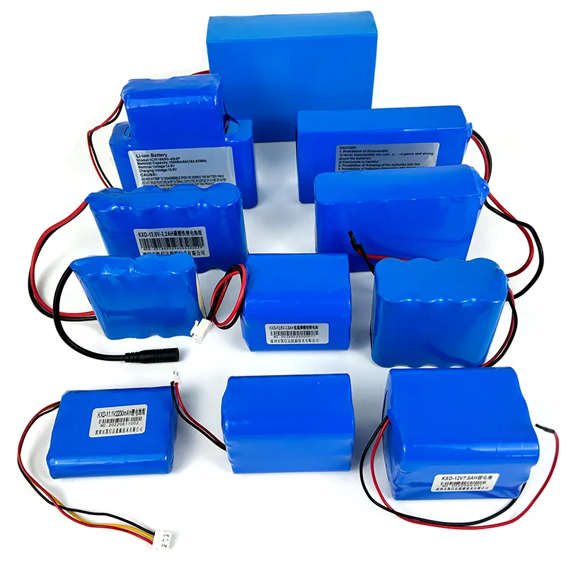 12 Volt Oplaadbare Li-Ion Batterij 3s 1P 3s 2P 3S 3P 3S 4P 3s 6P 3S 8P 3S 9P 3S 10P 18650 11.1V Li Ion Batterij 12 V Lithium Batterij