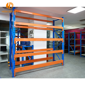 Tùy Chỉnh Nhiệm Vụ Nặng Nề Kệ 1000 Kg Hai Lớp Nhà Để Xe Màu Xanh 2/3/4 Tier Kho Lưu Trữ Kim Loại Xếp Chồng Kệ Giá Cho Kho - Product Image 2