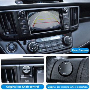 RAV4 kit di integrazione automatica Wireless Apple CarPlay Android navigazione automatica e GPS altri dispositivi elettronici per <span class=keywords><strong>Auto</strong></span> Toyota 2014 -2018 - Product Image 3
