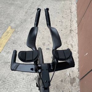 จักรยานวิ่งเวลท์ไทม์ไทรอัลลิ่ง Winowsports Factory Complete TT Bike 700C รุ่น T1000 โครงคาร์บอนไฟเบอร์สีดำ ใช้ชุดเกียร์ Shimano 105 รุ่น TT119 Co - Product Image 3