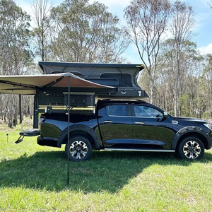 Modernas Carpas de Techo Ligeras de Aleación de Aluminio para Camionetas Pickup Tacoma Hilux Navara F150 F250 F350 con Tienda de Campaña en el Techo - Product Image 1