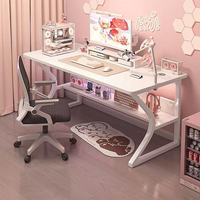 Nouveau style de bureau d'ordinateur portable en bois, bureau gamer, bureau portable pour ordinateur portable, bureau gamer avec pieds en forme de K, table de jeu