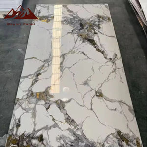 Feuille <span class=keywords><strong>de</strong></span> marbre haute brillance 1220*2440 PVC imperméable et plastique laminé UV pour applications <span class=keywords><strong>de</strong></span> revêtement <span class=keywords><strong>de</strong></span> <span class=keywords><strong>mur</strong></span> <span class=keywords><strong>de</strong></span> <span class=keywords><strong>chambre</strong></span> à coucher <span class=keywords><strong>de</strong></span> cuisine d'hôtel - Product Image 6